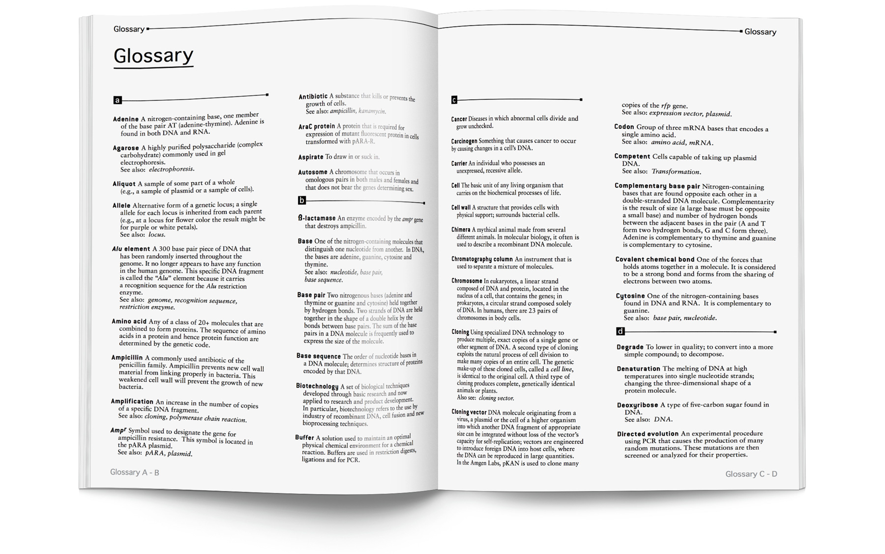 Amgen biotech lab guide